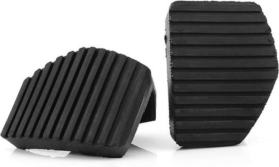 1 Paar Clutch en Brake Pedal Pad - Rubber Brake Pedal en Clutch Pedal Pad 2PCS voor 1007 207 208 301 C3 C4 C5 C6 C8