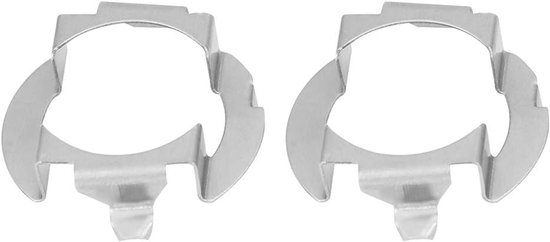 1 Paar LED Verlichting Headlight Adapters - Lamp Houder - Lamp Clips - Bus Houder - Vormgegeven Plastic Producten van GoMoto.