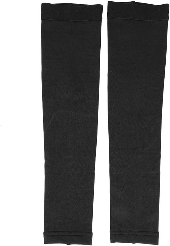 1 paar winddichte fleece fietsmouwen voor buitensporten - ademend - comfortabel van Merkloos	