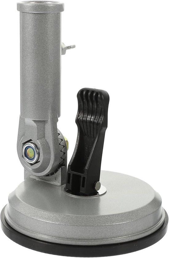 1 stuk vlaggenmast zuignap houder - glazen houder - metalen vlaggenmast houder - metalen standaard Amerikaanse vlaggenmast set - tuinbannerstang vlaggenhouder houder van Merkloos	