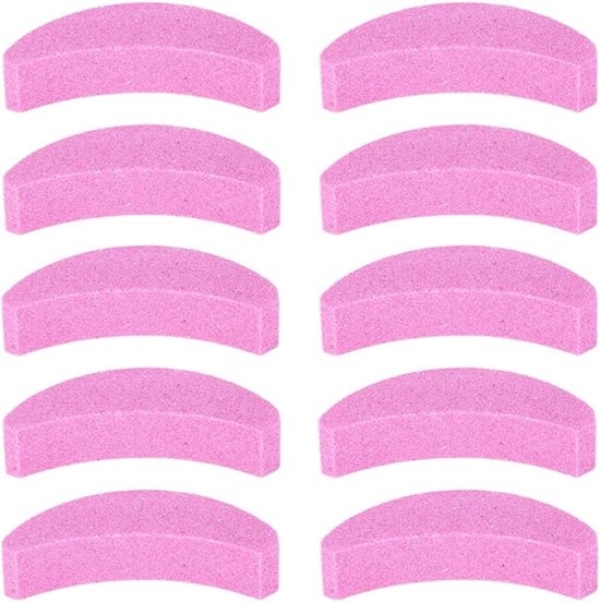 10-delige kettingzaagslijpset, draagbare halvemaanvormige kettingslijpsteen, gereedschap Geschikt voor het slijpen van kettingzagen van Merkloos	