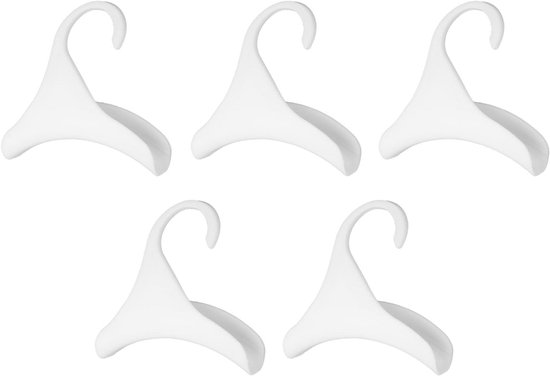 10 Pcs Bag Hanger Hook - White Handbag Hanger for Wardrobe Rods, Versatile and Lightweight, Durable, Easy To Use van House Day