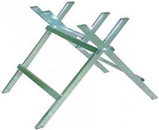 10 Stalen Zaagbokken - Eenvoudige Constructie voor Houtbewerking van Merkloos	