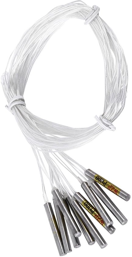 10 stks Waterdichte Sensor Sonde - PT100 Temperatuur Controller - Vloeistof Niveau Sensoren van Merkloos	