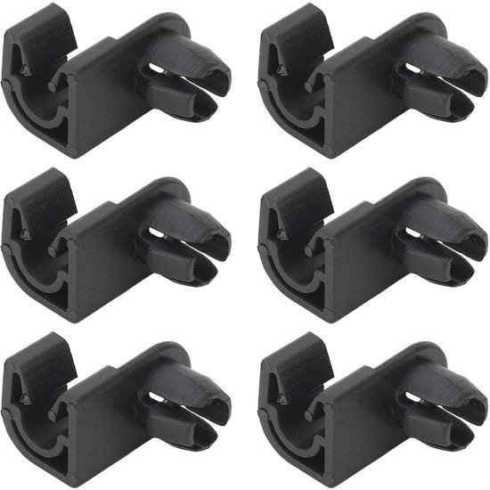 10 Stuks Hood Bonnet Stay Rod Clip - Hood Stay Rod Clip Clamp Holder - 792843 - Sterke Ondersteuning Vervanging voor 2008 208 301 308 Partner van Merkloos	
