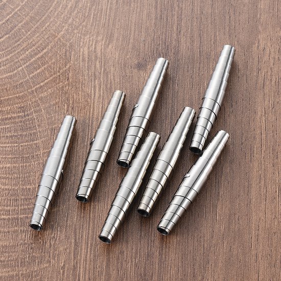 10 stuks snoeischaar vervangingsveren, 6,2 cm lang standaard accessoires, roestvrijstalen veren met hoge elasticiteit, robuuste roestvrijstalen spiraalveren, geschikt voor snoeischaren voor fruittakken van Merkloos	