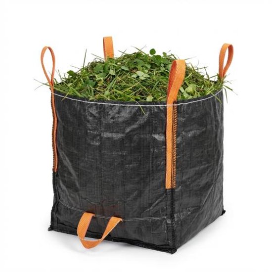 10 stuks | Zwarte Tuinafvalzak 65x65x65cm – 300L – Ideaal voor Tuinonderhoud van Merkloos	