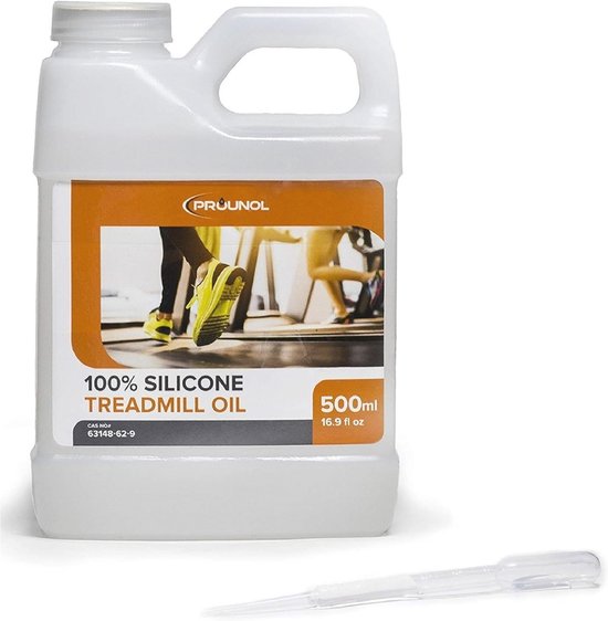 100% Pure Silicone Oil for Treadmills - 500ml van Merkloos	