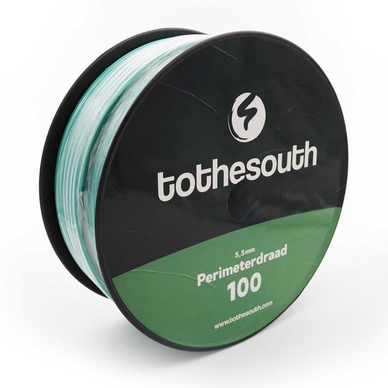 100m - 5.5mm (PRO) Perimeterdraad geschikt voor alle Robotmaaiers - Universeel - To the South® van Merkloos	