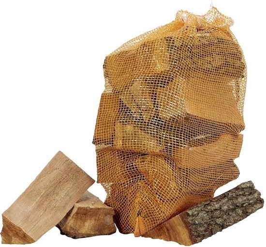 100x | Netzak met koord 45x60cm | 30L | Voor brandhout van NatureHike