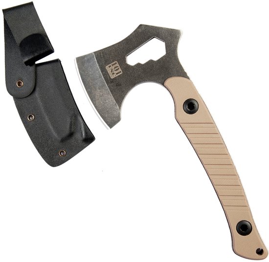 101 Inc handbijl outdoorbijl Coyote Lichtgewicht - Khaki van 101 Inc