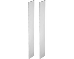 1095 Steel Flat Bar - 2pcs 12"x1" - Knife Fabrication Steel - Iron Bearings voor Forging Blade, Sword, Cleaver van Merkloos	