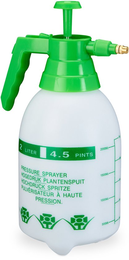 10x drukspruit 2 l - pomp - plantenspuit - druksproeier - onkruidbestrijding