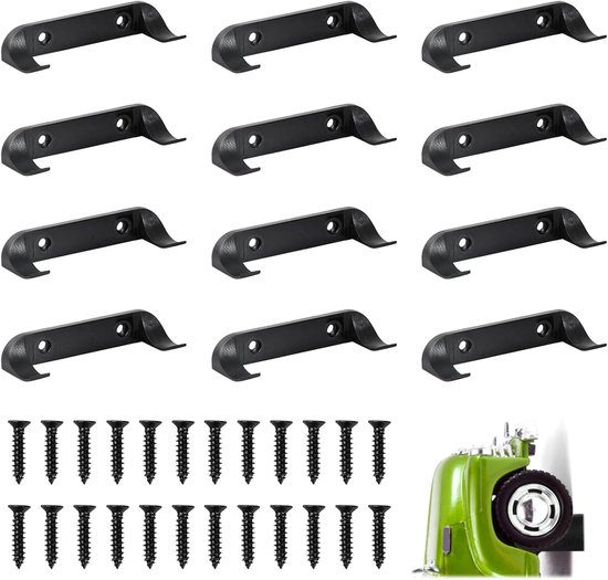 12 Pcs Car Exhibition Wall Mount Holder - Car Vertical Toy Model Car Rack - Compatible for Car Collection en Display van Admign