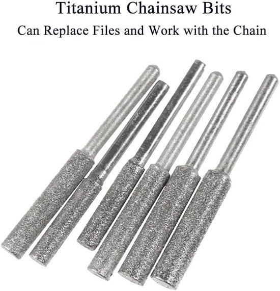 12 slijpstenen van 4 mm Geschikt voor diamantslijpmachines Geschikt voor kettingzagen, gebruikt voor het nauwkeurig en snel slijpen van kettingzaagbladen. van Dremel