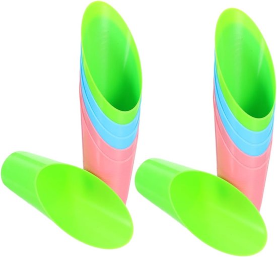 12 Stuks Delige Tuinschepjes van Duurzaam Plastic Compact Ontwerp voor Succulenten Micro Landschappen voor Terrarium Nauwkeurig Planten Verzorgen van Jardinax