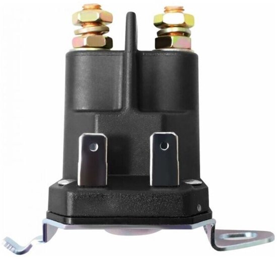 12V start elektromagnetisch relais 532192507 geschikt voor Trombetta 862-1241-211-12 type grasmaaiers, sneeuwscooters, golfkarretjes en gazontractoren.