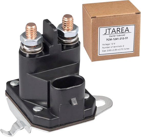 12V Starter Solenoïde Relais voor Grasmaaier en ATV Vervangend Onderdeel