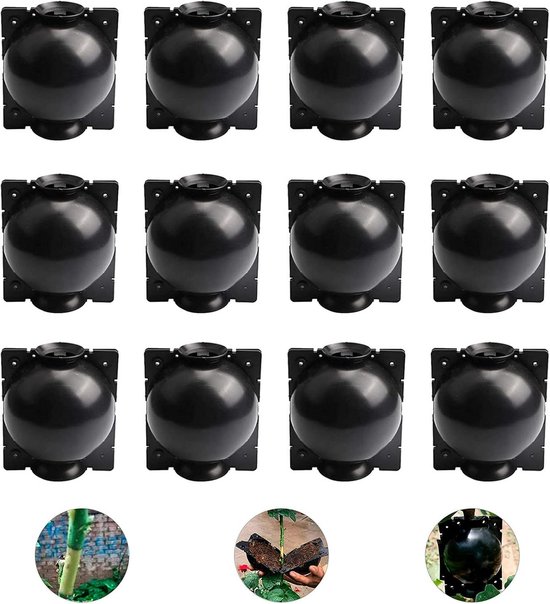 12x Luchtwortel Stekken Klonen Ballen voor Planten Vermeerderen - Herbruikbaar van Merkloos	