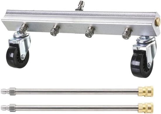 13 Inch Hogedrukreiniger Oppervlaktereiniger voor Vloerreiniging - 4000 PSI met Verlengstangen van Merkloos	