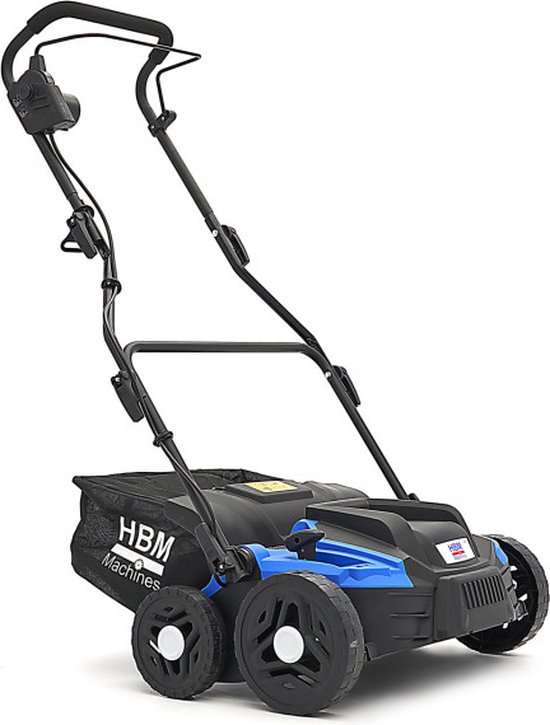 1500W Verticuteermachine 360 mm inclusief Raker Verticuteerdiepte 3mm, 6mm, 9mm, 10mm en 12mm van Powerplus