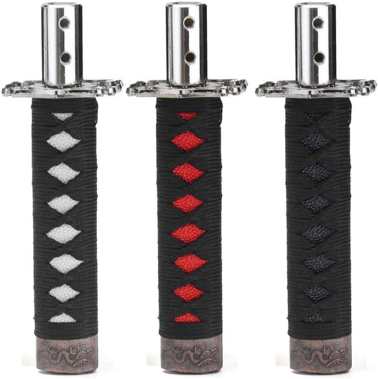 15cm Car Shift Knob Samurai Sword Gear - Metal Katana Shifter - Universele Adapter (1PC) van Merkloos	