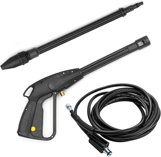 160Bar Hogedrukreiniger - Spuitpistool Met 5 Meter Slang - Hogedrukreinigerpistool - Hogedrukreiniger Voor Karcher Hobby-Serie K2-K7