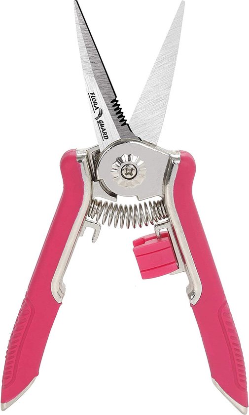 16,5 cm Secateur met Micro Tip Secateur met roestvrij staal (rood) van Fiskars