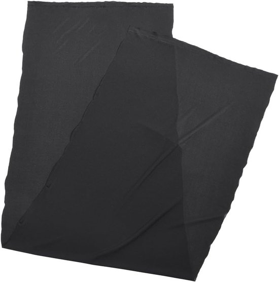 1.7mx0.5m Luidspreker Grilldoek - Stereo Gille-stof - Luidspreker Mesh-doek - Stofdichte beschermhoes voor grote luidsprekers en podiumluidsprekers - Reparatie van KTV-boxen (Zwart) van Houfrer