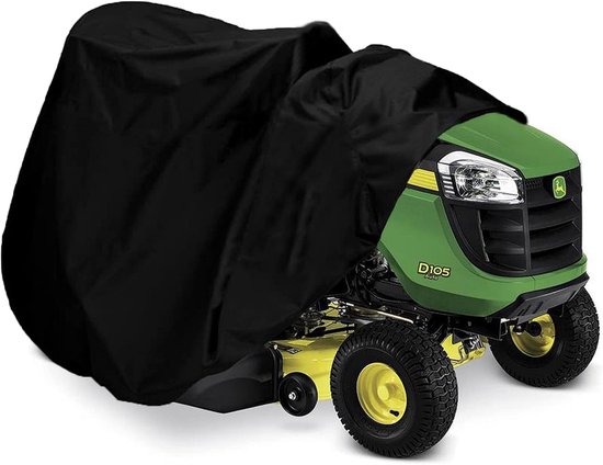 183×137×117 cm - Buitenhoes voor grasmaaier - Hoes voor zitmaaier - Waterdichte hoes voor tractor - Stevige 420D polyester Oxford-stof - Zon- en waterbestendig - Voor uw zitmaaier van Merkloos	