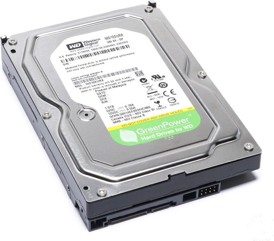 1TB interne harde schijf voor videostreaming en multimedia van Western Digital