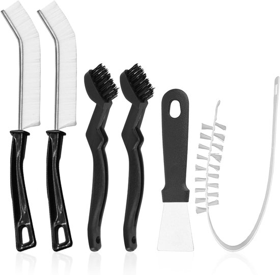 2 Borstelstukken, 2 Tandenborstelstukken, 1 Spaarborstel, 1 Stuk Schop, Olie -Gepakte Keukenschroot, Reinigingsborstel Van De Wasmachine, Gereedschapsgereedschap Voor Huishoudens.