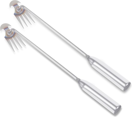 2-delige handwieder voor de tuin 2-in-1 handwieder met lange steel, professionele onkruidtrimmer, gereedschap voor het verwijderen van onkruid in de tuin van DEGAMO