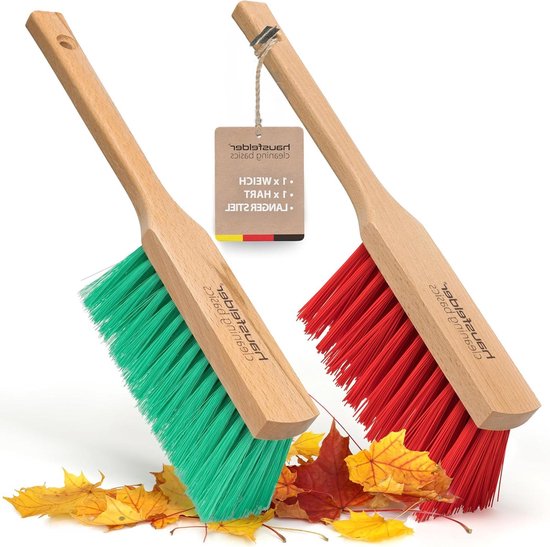 2-delige set handbezems en handvegers (hard en medium hard) voor buiten gebruik van GARDENA