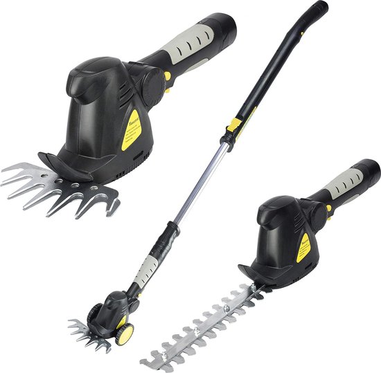 2-in-1 Accu Struikschaar en Grasschaar met Ergonomische Handgreep van Powerplus