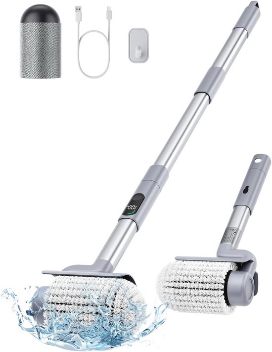2-in-1 Elektrische Reinigingsborstel voor Diepe Reiniging en Onderhoud van Merkloos	