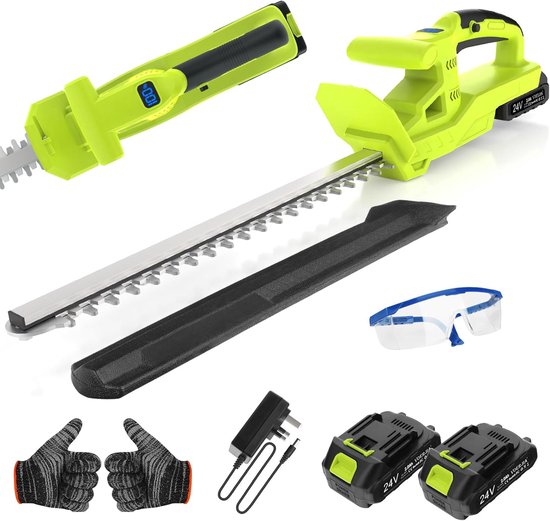 2-in-1 Gras- en Heggenschaar - Accu Struikschaar Compatibel met Makita 18V Accu - 120 mm Grasschaar & 220 mm Heggenschaar - Gereedschapsloos Wisselen - 1200 tpm - Zonder Accu
