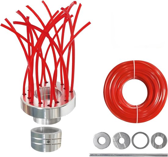 2-in-1 Onkruidborstel en Bosmaaierkop voor Effectieve Onkruidverwijdering van Merkloos	
