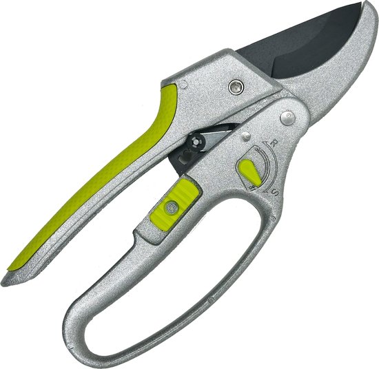 2-in-1 Ratel Snoeischaar | Voor Zware Tuinklussen | SK5 Stalen Bladen | Geschikt voor fijn als zwaar snoeiwerk | Tuinschaar | Takkenschaar | Robuuste Snoeischaar | Lichtgewicht en Ergonomisch van Talen Tools