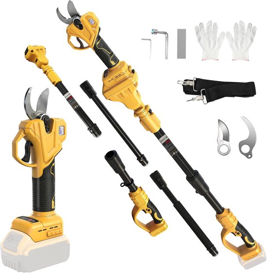 2-in-1 snoeischaar telescoop voor DeWalt 20V accu's (zonder accu)