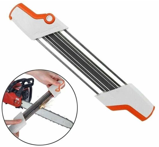 2 in 1 vijlhouder voor 3/8" kettingzaagketting P Ø 4,0 mm