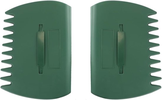 2-pack bladgrijpers met verstelbare handgreep voor buiten - lichtgewicht tuinscheppen voor makkelijk opruimen van bladeren en tuinafval van Merkloos	