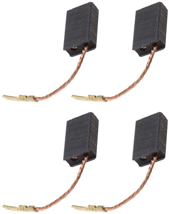 2 Pairs Vervangende Carbon Borstels voor Kress 1050 FME-P/1050 FME/800 FME/530 FM Motor - Elektrische Gereedschappen - Kwaliteitsonderdelen van Merkloos	