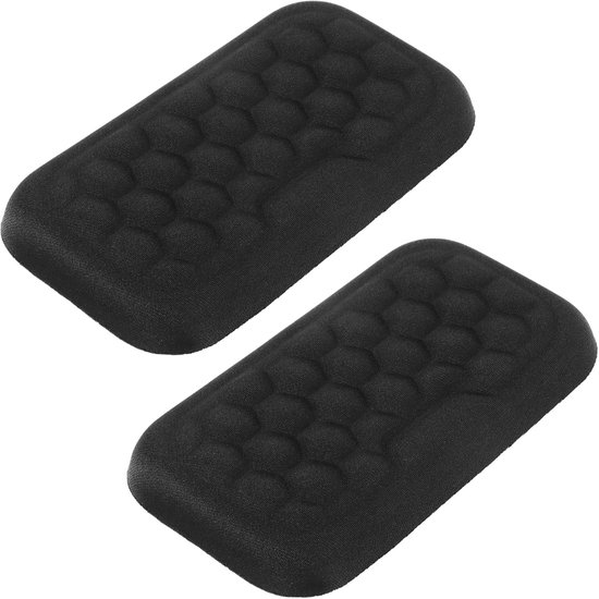 2 Pcs Wrist Rests - Keyboard Gel Pad - Mouse Pad - Memory Foam - Ergonomisch voor Gaming en Kantoor van Merkloos	