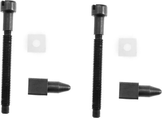 2 Sets Kettingspanner Spanschroef Instelschroef - Compatibel met Veelgebruikte Kettingzagen van Toparts