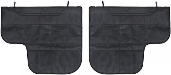 2 STKS Hond Auto Deur Covers - Huisdier Auto Deur Protector - Krasbestendig - Huisdier Voertuig Auto Deur Guard Met Zuignappen Voor Huisdier Reizen van Merkloos	