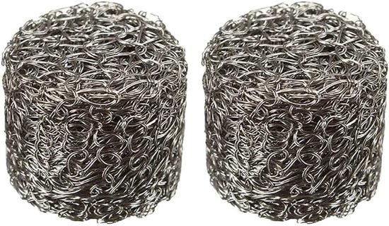 2 stks Roestvrij Vervanging Drukwasmachine Sneeuwschuim Lance Mesh Gaas Filter