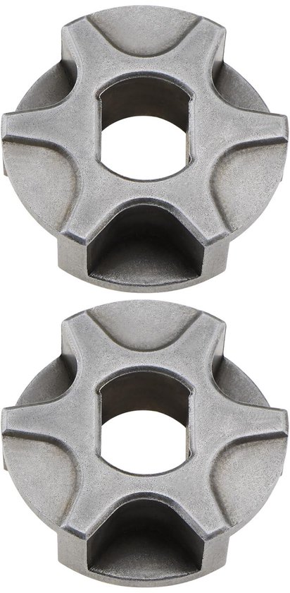 2 stuks 3/8" kettingzaagtandwiel spline membraan 9mm geïntegreerde geleider tandwiel kettingzaag elektrische vervangende onderdelen compatibel met Makita DUC254 DUC204 van Joyyield
