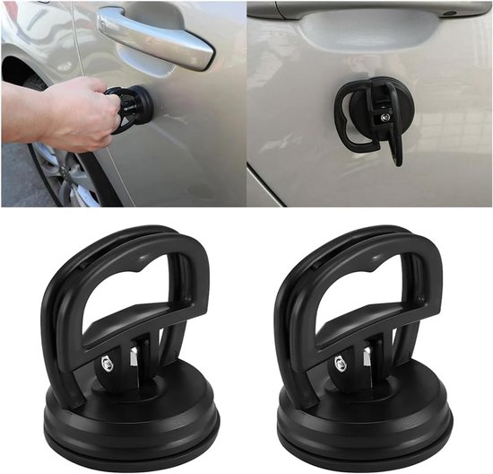 2 stuks auto-deuken reparatie zuignap - auto-reparatie-uitdeuken gereedschap - deuken verwijderen - auto deuken trekker van Merkloos	