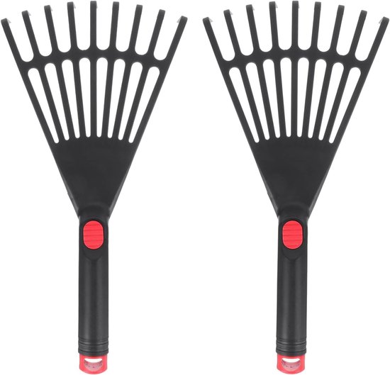 2 stuks bladharken – Kunststof, voor tuin en gazon